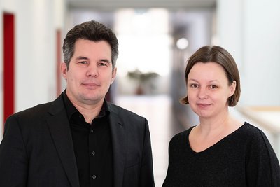 Stefan Remy und Thekla Thiel, Geschäftsführung des LIN