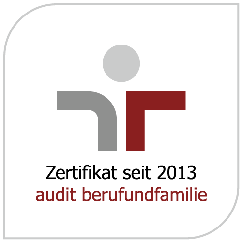 Logo vom audit berufundfamilie